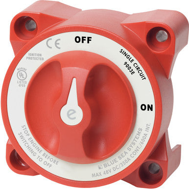 Interrupteur marche-arrêt de batterie Blue Sea E-Series